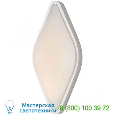 Ezra Diamond LED Bathroom Wall Sconce Visual Comfort ARN 2400BZ-WG, настенный бра