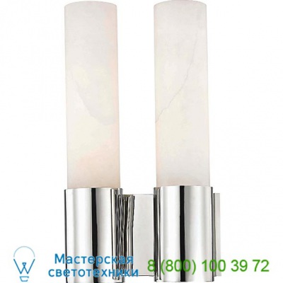 Barkley 2-Light LED Wall Sconce Hudson Valley Lighting 8214-AGB, настенный светильник бра