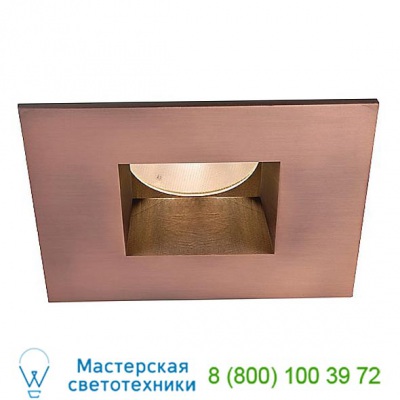 Tesla 2 Inch High Output LED Open Reflector Square Trim - T709 WAC Lighting HR-2LED-T709S-27BN, светильник