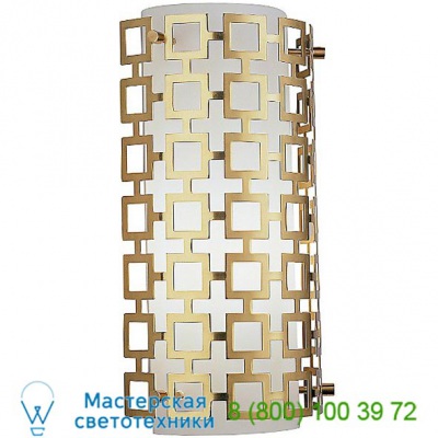 Parker Half Round Sconce (Antique Natural Brass) - OPEN BOX RETURN Robert Abbey OB-662, опенбокс