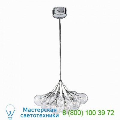 5100/196 Alma Light Drop 19 Light Round Multipoint Pendant, подвесной светильник