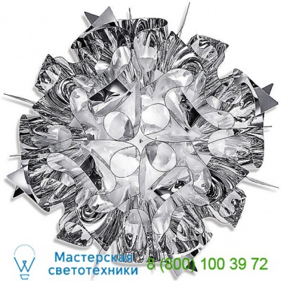 Veli Metallic Ceiling/Wall Light Slamp VEL78PLF0001S_000, светильник