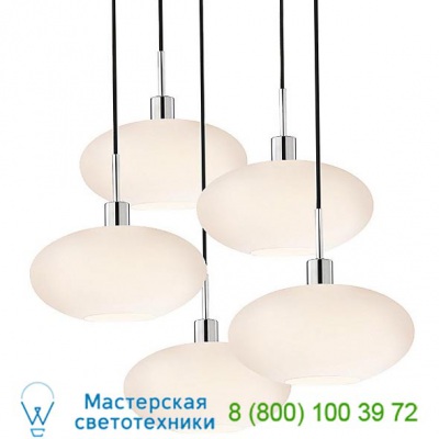 SONNEMAN Lighting 3567.01R-3 Glass Pendants Grand Oval Pendant Light, светильник