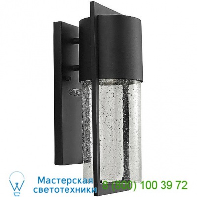 Hinkley Lighting 1324BK Shelter Outdoor Wall Light, уличный настенный светильник