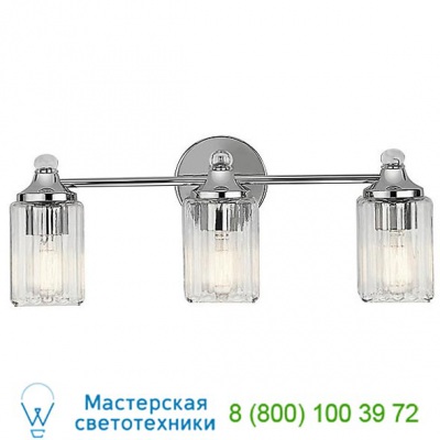 Riviera Vanity Light Kichler 45906CH, светильник для ванной