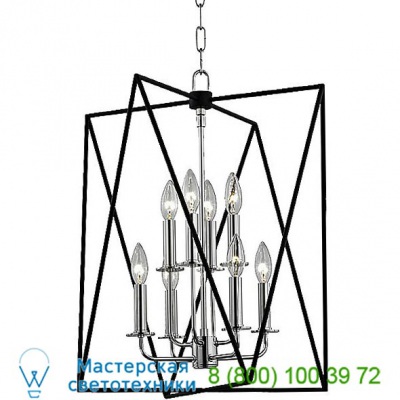 Laszlo 8 Light Pendant Light Hudson Valley Lighting 1118-AGB, светильник
