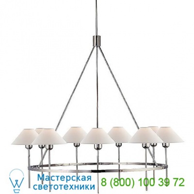 SP 5014BZ-NP Hackney 9-Light Chandelier Visual Comfort, светильник