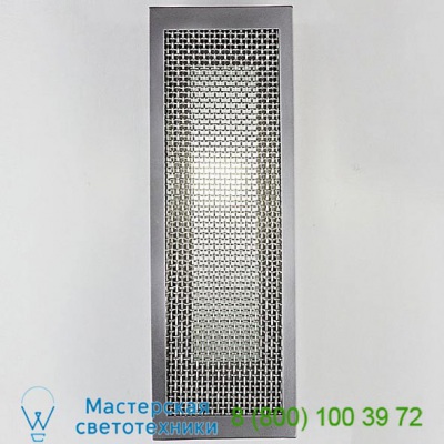 Hammerton Studio Mesh Outdoor Double Box Wall Sconce ODB0027-18-AG-M1-E2, уличный настенный светильник