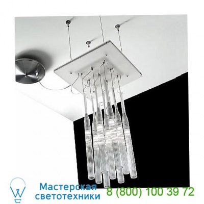Pleiadi 9 Square Pendant  &'Costa, светильник
