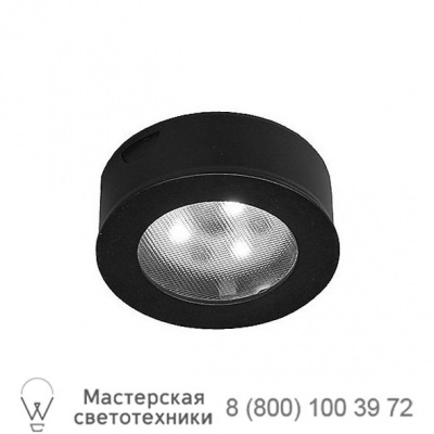 WAC Lighting LEDme HR-LED87 Round Button Light HR-LED87-BK, светильник
