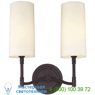 362-AGB Dillon Two Light Wall Sconce Hudson Valley Lighting, настенный светильник бра