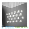 Beluga Multispot 30-Light Rectangular Pendant Light Fabbian, светильник