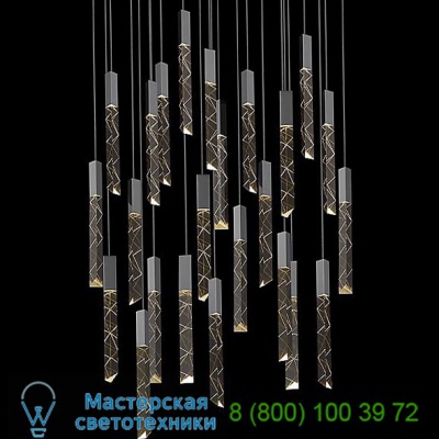 2952.01 Trinity Round Cluster LED Pendant Light SONNEMAN Lighting, светильник