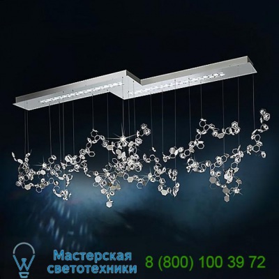 SCY520N-SS1S Crystalon LED Linear Pendant Light Swarovski, светильник