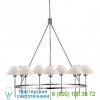 SP 5014BZ-NP Hackney 9-Light Chandelier Visual Comfort, светильник