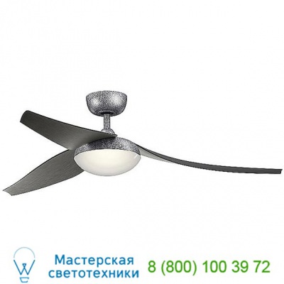 Kichler 310700MWH Flyy Ceiling Fan, светильник