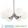 H193806-AGB Paige 6-Light Chandelier Mitzi - Hudson Valley Lighting, светильник