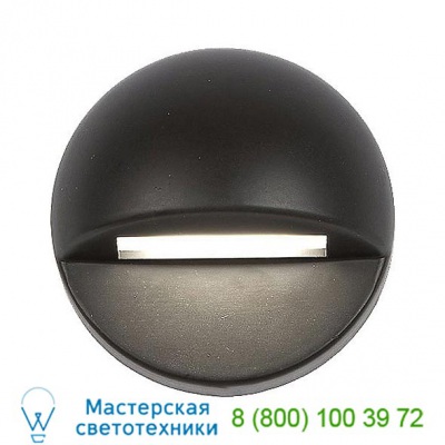 LED 12V Round Deck and Patio Light WAC Lighting 3011-27BBR, светильник
