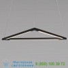 Z-Bar Triangle Pendant Light Koncept ZBP-16-T-SW-MTB-CNP, светильник