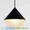 Half and Half Hemisphere Pendant Light Roll & Hill HALFP-HEM-BK-CF-U, светильник