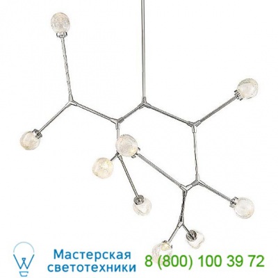 Modern Forms PD-53728-PN Catalyst LED Chandelier, светильник