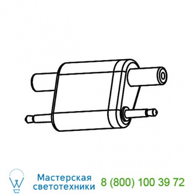 P6-10-D0096A-1 UCX 1 in. Male to Male Connector Koncept, светильник