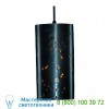 John Beck Steel Crater Pendant Light, светильник
