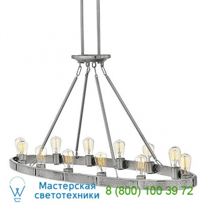 Everett Linear Suspension Light Hinkley Lighting 4396BZ, светильник