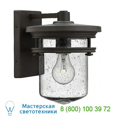 Hinkley Lighting Hadley Small Outdoor Wall Light 1620KZ, уличный настенный светильник