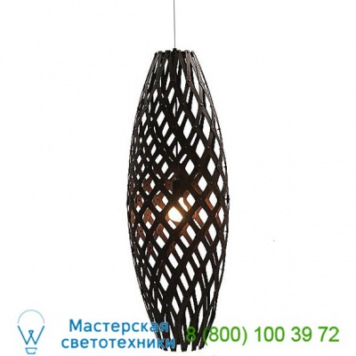 Hinaki LED Pendant Light David Trubridge HIN-1400-BLK-BLK, светильник