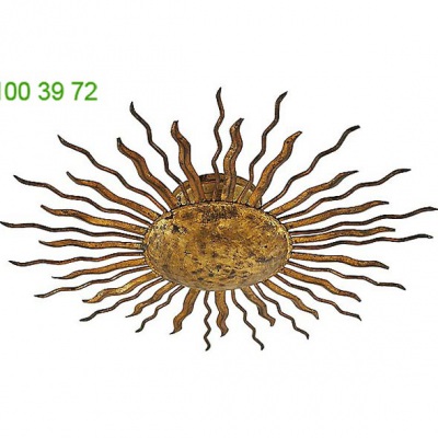 Visual Comfort SK 4000GI Ré Flush Mount Ceiling Light, потолочный светильник