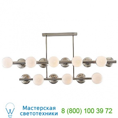 Arteriors 89434 Wahlburg 2-Tiered Linear Suspension Light, светильник