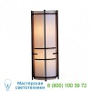 Hubbardton Forge 205910-1010 Banded Extended Bars Glass Wall Sconce, настенный светильник