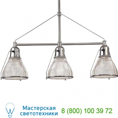 Hudson Valley Lighting 7313-PN Haverhill Three Light Island Light, подвесной светильник