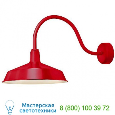 Troy RLM Lighting Standard Outdoor Wall Sconce RS16MBK3LL23, уличный настенный светильник