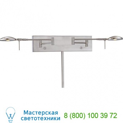 George Kovacs P4339-647 Georges Reading Room P4339 LED Swing Arm Wall Lamp, бра