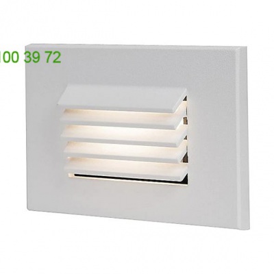 Horizontal Louvered LED Step and Wall Light WL-LED120-AM-BK WAC Lighting, уличный светодиодный светильник