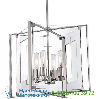 George Kovacs Crystal-Clear 4 Light Pendant Light, светильник
