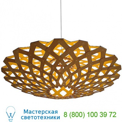 FLX-0800-NAT-RED David Trubridge Flax Pendant Light, светильник