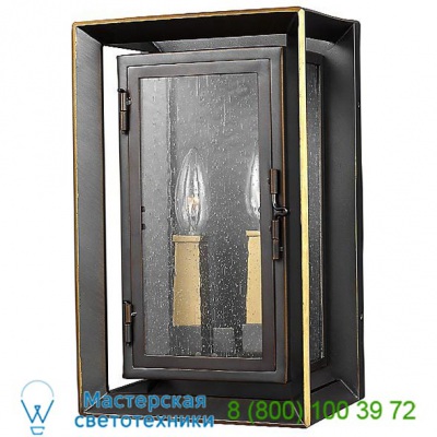OL13801ANBZ/PBB Feiss Urbandale 2 Light Outdoor Wall Sconce, уличный настенный светильник