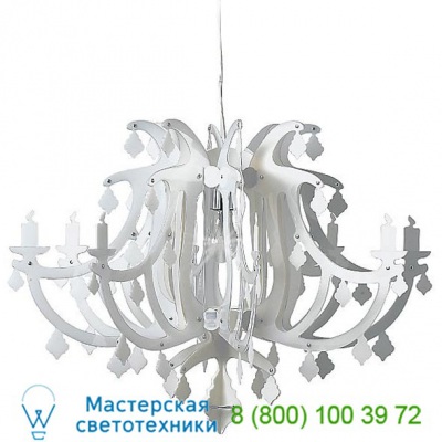 Ginetta Chandelier Light Slamp GIN14SOS0000S, светильник