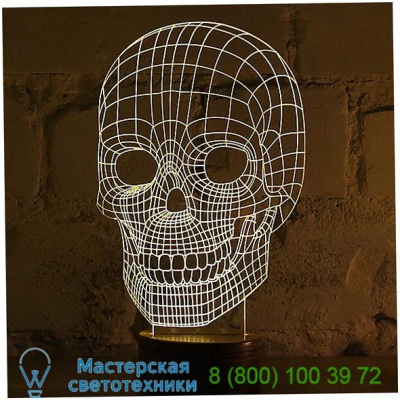 CH-SKULL Skull LED Table Lamp Studio Cheha, настольная лампа