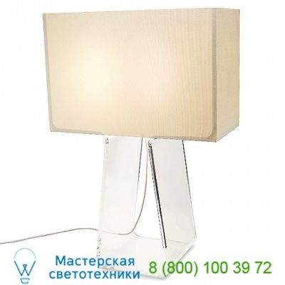 TT 14 WHT/CLR Tube Top Table Lamp Pablo Designs, настольная лампа