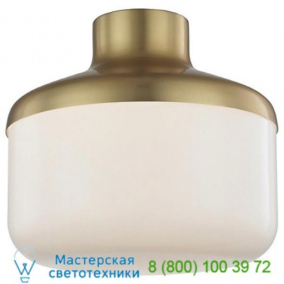 Mitzi - Hudson Valley Lighting H144501S-AGB Livvy Flush Mount Ceiling Light, светильник