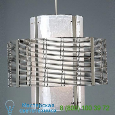 Downtown Mesh Double Drum Pendant Light CHB0020-2A-FB-FG-001-E2 Hammerton Studio, светильник
