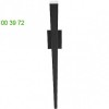 Staff Outdoor Wall Sconce WS-W19732-BK Modern Forms, уличный настенный светильник