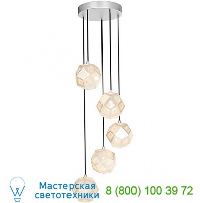 ETSMCH01SILUL Tom Dixon Etch Mini Chandelier, светильник