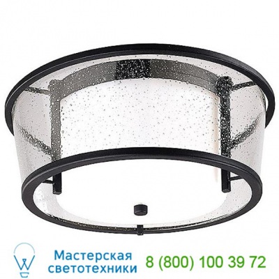 Bennington Outdoor Flush Mount Ceiling Light Troy Lighting C1350FBZ, уличный потолочный светильник