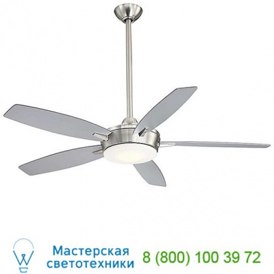F690L-BN/SL Minka Aire Fans Espace LED Ceiling Fan, светильник