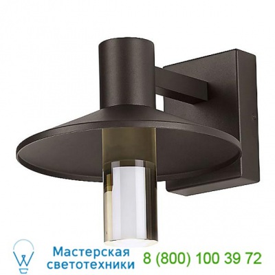 Tech Lighting 700OWASHL9308CZUNVPC Ash Cylinder Outdoor Wall Light, уличный настенный светильник